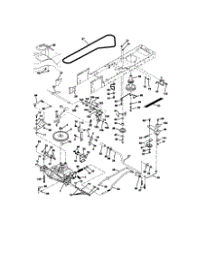 Ground Drive parts for Craftsman Front-Engine Lawn Tractor 917270712 from AppliancePartsPros.com