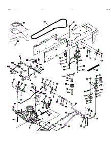 Ground Drive parts for Craftsman Front-Engine Lawn Tractor 917270720 from AppliancePartsPros.com