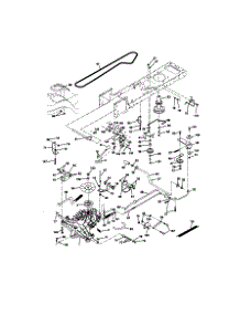 Ground Drive parts for Craftsman Front-Engine Lawn Tractor 917270723 from AppliancePartsPros.com