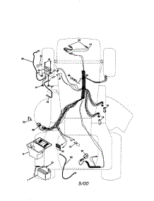 Electrical parts for Craftsman Front-Engine Lawn Tractor 917270742 from AppliancePartsPros.com