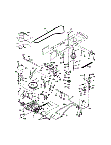 Ground Drive parts for Craftsman Front-Engine Lawn Tractor 917270752 from AppliancePartsPros.com