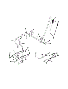 Lift Assembly parts for Craftsman Front-Engine Lawn Tractor 917270760 from AppliancePartsPros.com