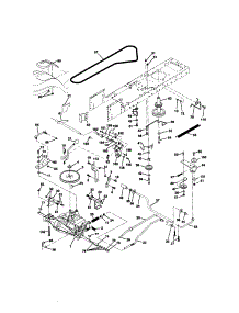 Ground Drive parts for Craftsman Front-Engine Lawn Tractor 917270771 from AppliancePartsPros.com