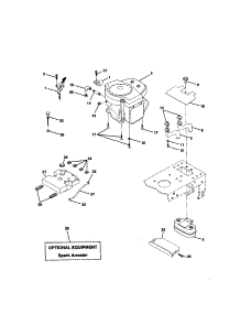 Engine parts for Craftsman Front-Engine Lawn Tractor 917270771 from AppliancePartsPros.com