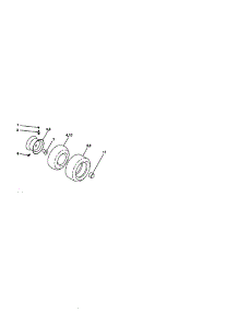 Wheels And Tires parts for Craftsman Front-Engine Lawn Tractor 917270771 from AppliancePartsPros.com