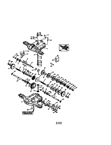 Peerless Transaxle parts for Craftsman Front-Engine Lawn Tractor 917270773 from AppliancePartsPros.com