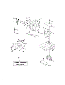 Engine parts for Craftsman Front-Engine Lawn Tractor 917270773 from AppliancePartsPros.com