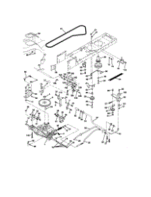 Ground Drive parts for Craftsman Front-Engine Lawn Tractor 917270774 from AppliancePartsPros.com