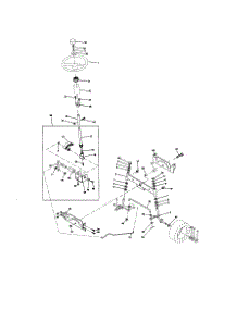 Steering Assembly parts for Craftsman Front-Engine Lawn Tractor 917270774 from AppliancePartsPros.com