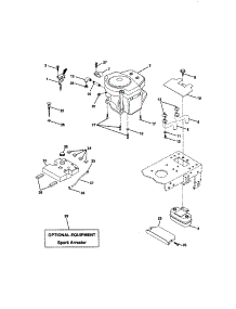 Engine parts for Craftsman Front-Engine Lawn Tractor 917270781 from AppliancePartsPros.com