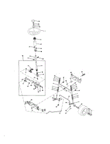 Steering Assembly parts for Craftsman Front-Engine Lawn Tractor 917270782 from AppliancePartsPros.com