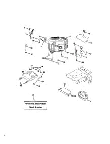 Engine parts for Craftsman Front-Engine Lawn Tractor 917270782 from AppliancePartsPros.com