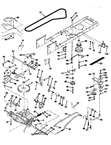 Drive parts for Craftsman Front-Engine Lawn Tractor 917270810 from AppliancePartsPros.com