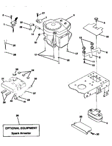 Engine parts for Craftsman Front-Engine Lawn Tractor 917270810 from AppliancePartsPros.com