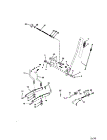 Lift Assembly parts for Craftsman Front-Engine Lawn Tractor 917270811 from AppliancePartsPros.com