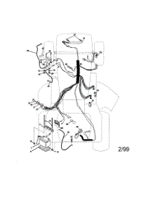 Electrical parts for Craftsman Front-Engine Lawn Tractor 917270812 from AppliancePartsPros.com