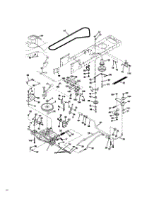 Ground Drive parts for Craftsman Front-Engine Lawn Tractor 917270812 from AppliancePartsPros.com