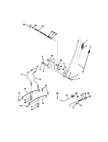 Lift Assembly parts for Craftsman Front-Engine Lawn Tractor 917270812 from AppliancePartsPros.com