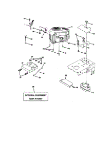 Engine parts for Craftsman Front-Engine Lawn Tractor 917270813 from AppliancePartsPros.com