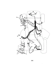 Electrical parts for Craftsman Front-Engine Lawn Tractor 917270815 from AppliancePartsPros.com