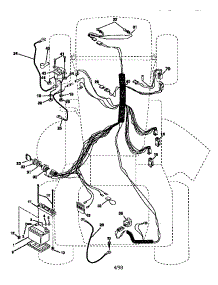 Electrical parts for Craftsman Front-Engine Lawn Tractor 917270820 from AppliancePartsPros.com