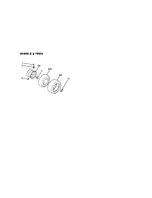 Wheels And Tires parts for Craftsman Front-Engine Lawn Tractor 917270823 from AppliancePartsPros.com