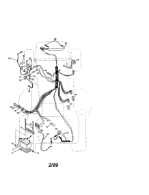 Electrical parts for Craftsman Front-Engine Lawn Tractor 917270830 from AppliancePartsPros.com