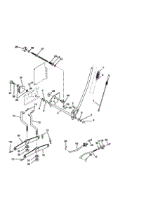 Lift Assembly parts for Craftsman Front-Engine Lawn Tractor 917270830 from AppliancePartsPros.com