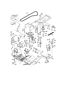 Ground Drive parts for Craftsman Front-Engine Lawn Tractor 917270831 from AppliancePartsPros.com