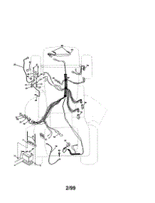 Electrical parts for Craftsman Front-Engine Lawn Tractor 917270840 from AppliancePartsPros.com