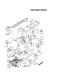 Ground Drive parts for Craftsman Front-Engine Lawn Tractor 917270840 from AppliancePartsPros.com