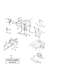 Engine parts for Craftsman Front-Engine Lawn Tractor 917270840 from AppliancePartsPros.com