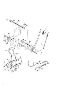 Lift Assembly parts for Craftsman Front-Engine Lawn Tractor 917270840 from AppliancePartsPros.com