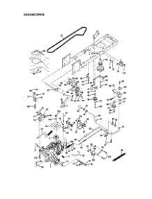 Ground Drive parts for Craftsman Front-Engine Lawn Tractor 917270841 from AppliancePartsPros.com