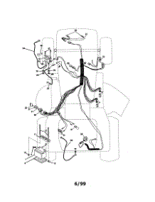 Electrical parts for Craftsman Front-Engine Lawn Tractor 917270850 from AppliancePartsPros.com