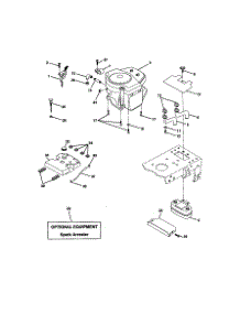 Engine parts for Craftsman Front-Engine Lawn Tractor 917270860 from AppliancePartsPros.com
