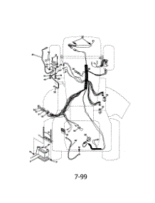 Electrical parts for Craftsman Front-Engine Lawn Tractor 917270861 from AppliancePartsPros.com