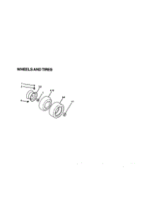 Wheels And Tires parts for Craftsman Front-Engine Lawn Tractor 917270861 from AppliancePartsPros.com