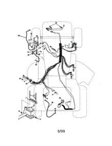Electrical parts for Craftsman Front-Engine Lawn Tractor 917270891 from AppliancePartsPros.com