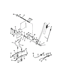 Lift Assembly parts for Craftsman Front-Engine Lawn Tractor 917270891 from AppliancePartsPros.com