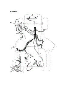 Electrical parts for Craftsman Front-Engine Lawn Tractor 917270913 from AppliancePartsPros.com