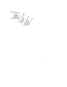 Wheels And Tires parts for Craftsman Front-Engine Lawn Tractor 917270920 from AppliancePartsPros.com