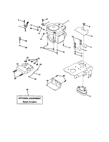 Engine parts for Craftsman Front-Engine Lawn Tractor 917270950 from AppliancePartsPros.com