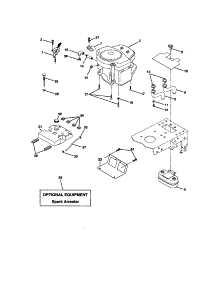 Engine parts for Craftsman Front-Engine Lawn Tractor 917270951 from AppliancePartsPros.com