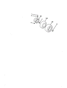 Wheels And Tires parts for Craftsman Front-Engine Lawn Tractor 917270962 from AppliancePartsPros.com