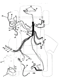 Electrical parts for Craftsman Front-Engine Lawn Tractor 917271010 from AppliancePartsPros.com