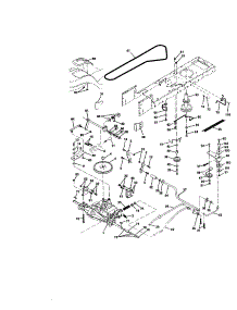 Ground Drive parts for Craftsman Front-Engine Lawn Tractor 917271011 from AppliancePartsPros.com