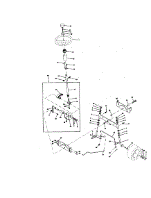 Steering parts for Craftsman Front-Engine Lawn Tractor 917271011 from AppliancePartsPros.com