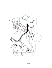 Electrical parts for Craftsman Front-Engine Lawn Tractor 917271012 from AppliancePartsPros.com