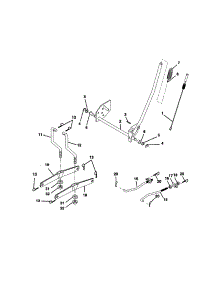 Lift Assembly parts for Craftsman Front-Engine Lawn Tractor 917271013 from AppliancePartsPros.com
